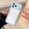 Funda de Gel Macaron J4 para Teléfono Compatible con Apple 17PROMAX Moderna 16PRO Agujeros Precisos Ventana Grande 11/12