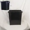 Cubo de Flores de Plástico Rectangular Grande para Flores Secas y Frescas, Anticaídas, Almacenamiento Personalizado