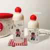 Vaso de Agua para Niñas, Bonito Vaso de Plástico Portátil para Estudiantes, Nuevo Lindo Vaso Portátil para Niños 2025