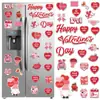 Bestseller transfronterizo decoración del Día de San Valentín imanes para refrigerador imanes para puerta de garaje decoración magnética navideña para el hogar ambiente de fiesta