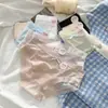 Pantaletas de Malla Sin Costuras Ultra Delgadas de Verano para Mujer con Lazo, Entrepierna Transpirable y Cómoda 7A, Bragas de Cintura Media para Mujer
