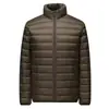 Chaqueta de Algodón Sencilla de Color Sólido para Hombre 2026 Comercio Transfronterizo, Abrigo de Algodón con Capucha y Cuello Alto, Chaqueta de Algodón Casual para Hombre Tallas Grandes