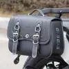 Adecuado para Barandilla de Acero al Carbono Plegable para Respaldo Bolsa Lateral de Cuero Bolsa Lateral de Lona Bolsa para Maleta Trasera Accesorios de Modificación para Dayang Tcv450