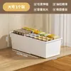 Caixa de Armazenamento Retrátil para Mesa Cesta de Armazenamento para Armário de Cozinha Banheiro Geladeira Caixa de Armazenamento Extraível Caixa Organizadora Doméstica