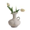 Jarrón de Cerámica con Embrión Liso Estilo Coreano Adornos de Flores Secas Decoraciones Creativas Estilo Casa de Huéspedes para Sala de Estar Adornos Florales Personalización al Mayoreo