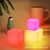 Atacado do Fabricante Cubo Luminoso LED Luz Noturna Luz de Atmosfera Criativa para Bar Luminária de Mesa Decorativa Luz Quadrada Presente