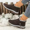 Zapatos de Algodón para Mujer Talla Grande Transfronterizos Zapatos para Mujer Comercio Exterior Botas de Nieve Forradas de Felpa Engrosadas Cálidas Botas Cortas Botas de Algodón para Mujer Botas de Mujer Venta al por Mayor