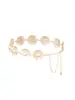 Adornos Transfronterizos Europeos y Americanos Patrón Retro Cadena de Cintura para Mujer Moda Versátil Cinturón de Cadena Metálica para Suéteres En Stock Venta al por Mayor