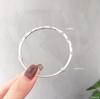 Pulseira Fushi de Prata Pura 999 Sterling para Mulheres, Joia de Prata com Design de Sino Flor de Ameixa, Pulseira de Prata Vintage Ajustável, Estilo Retrô Artístico