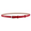 Cinto Feminino Versão Coreana Cinto para Jeans Moda Simples Versátil Couro Cinto Decorativo para Mulheres Preto e Branco Novo Modelo 2018