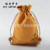 Bolsa de lino y algodón con diseño de loto, ideal para el Festival del Bote del Dragón, bolsita pequeña, repelente de mosquitos, vacía, para joyería.