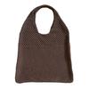 2022 Nova Bolsa Tricotada Coreana Ins Cor Pura Recortada Bolsa de Ombro Bolsa de Mão Grande Capacidade Bolsa Tote Tendência Feminina