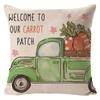 Almofada Coelho da Páscoa Amazon 2026 Desenho Animado Novo Estilo Almofada de Cabeceira Removível e Lavável Capa de Almofada Decorativa para Sala de Estar