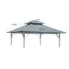 Cubierta para Toldo de Patio Exterior, Cubierta para Cenador de Balcón de Ocio al Aire Libre, Cubierta para Toldo de Terraza con Protección Solar y a Prueba de Lluvia, Cubierta de Refugio contra la Lluvia