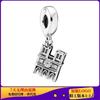 Pulsera DIY de cuentas Panjia originales de plata snitcheng Torre Eiffel estilo versátil Panjia