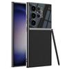Adecuado para funda de teléfono S24Ultra nuevo s24plus impresión de fibra de carbono funda protectora caballero S24 funda de cuero creativa ultradelgada