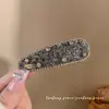 Presilha de Cabelo Elegante e Luxuosa Estilo Vintage com Strass e Detalhes Dourados para Mulheres