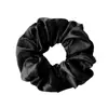 Conjunto de Scrunchies Europeus e Americanos de Tecido de Cetim Transfronteiriço Amazon Mais Vendido Scrunchie Faixa de Cabeça Flor Borracha Acessórios de Cabelo