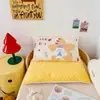 Comercio Exterior Nuevo Tarjeta Infantil Amor Dibujos Animados Tamaño Grande Estilo Pintura al Óleo Terciopelo Tibio de Leche Frijol Almohada Transfronteriza Desmontable Almohada Calmante