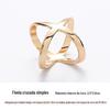 Fivela de lenço de seda pequena fivela de lenço quadrado broche de cristal de pérola anel único cruz feminina all-match moda criativa nova marca