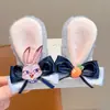 Diadema de Fiesta de Desempeño de Oficial de Policía Conejo de Zootopia, Pasador de Cabello de Orejas de Conejo para Actuación, Tocado para Fotos de Parque de Atracciones para Mujeres