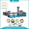 Linha de Produção de Grânulos de Pó Nutricional Equipamento Inteligente Zhenuo Extrusora de Rosca Dupla Expansor de Extrusão Linha de Produção de Pó de Arroz para Bebê