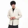 Camisa Masculina de Manga Longa Camisa com Lapela 2026 Outono Novo Estilo Japonês Cor Pura Retrô Tendência Jaqueta Versátil Algodão