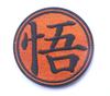 Guerra de Dragones Fuerza del Amor Bordado de Caracteres Chinos Brazalete Velcro Insignia de Suministro Parche de Velcro Sello de Bordado Pegatina para Mochila