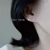 Acero inoxidable 10 piezas barra de barbell combinada barra transversal aretes de botón aretes de botón de cono afilado aretes de botón de circón de cuatro garras joyería para piercing al por mayor