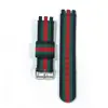 Adecuado para Correa de Reloj Swatch Swatch 17 Interfaz Cóncava y Convexa Correa de Nylon 19 Hebilla de Pin Macho y Hembra Pareja 20mm