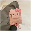 Bolsa Infantil Linda de Dibujos Animados, Nuevo Estilo Monedero Cruzado de un Solo Hombro, Bolsa para Teléfono Móvil, Bolso Pequeño Bordado de Gatito Ligero Casual