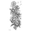 Amazon Hot Serie TL Pegatinas de Tatuaje Impermeables Letras Inglesas Pegatinas para la Cintura Pegatinas de Tatuaje Sexy Punto