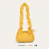 Bolsa de ombro de moda para o outono de 2026, para o trabalho, transfronteiriça, para mulheres, versátil, leve, bolsa casual de lona com cordão