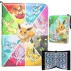 Álbum de Tarjetas para Bebé Amazon de 4 Compartimentos con Cremallera PU9 Álbum de Almacenamiento de Tarjetas Pokemon de Hojas Sueltas Dream Mini Card