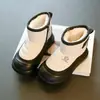 Botas de Nieve para Niñas Invierno 2026 Estilo Nuevo Zapatos de Algodón Cálidos para Niños Botines Cortos Engrosados con Felpa para Niñas Botas de Algodón para Niños