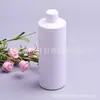 Garrafa comum de ombro reto 400ml garrafa com tampa de rosca branca garrafa de óleo essencial garrafa de shampoo garrafa de sabonete líquido garrafa de detergente