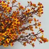 Estilo Wabi-Sabi Vid Artificial de Serpiente del Sur y Fruta de Serpiente del Sur, Instalación de Hotel, Arte Floral Vintage de Otoño, Adornos Decorativos para Sala de Estar