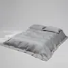Lençol de Cama de Algodão de Fibra Longa de Alta Densidade Estilo Hotel, Peça Única, 100% Algodão Puro, Lençol de Cetim para Dormir Nu, Lençol de Elástico para Cama de Solteiro