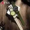 Oufania El Producto Nuevo Más Popular de Amazon Reloj de Cuarzo para Hombre y Mujer Resistente al Agua Digital Grande Calendario Simple Reloj Ligero y Delgado Correa de Nailon