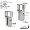 Tubo Cuadrado de Acero Inoxidable 25X25 Conector 30X30 Pieza de Fijación de Diámetro Variable 20 Empalme de Tubo Galvanizado Junta de Tubo Redondo 25