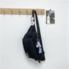 Nova Bolsa de Peito Simples Masculina Casual Moderna Esportiva Estudante Bolsa de Ombro Versátil Transversal Feminina Porta Celular Masculina Bolsa de Cintura