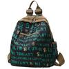 Mochila Casual de Moda Versátil para Mujer de Viaje Ligera Mochila Escolar Multifuncional de Tela Oxford Gran Capacidad Mamá North Gold