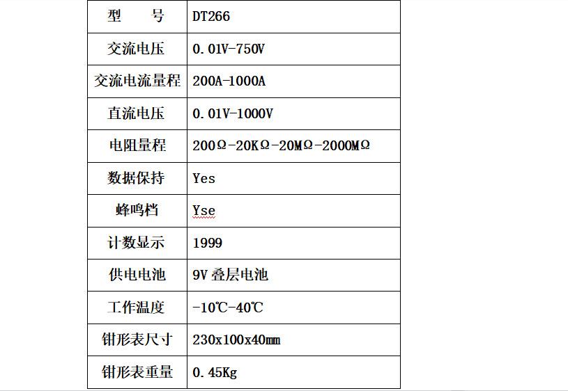 钳形表