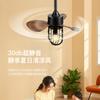 Estilo industrial retro ventilador luz varanda corredor quarto casa americana ventilador de teto lâmpada elétrico ventilador lustre transfronteiriço exclusivo