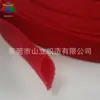 Cinta de polipropileno roja y amarilla de doble capa de 20 mm, cinta hueca de PP, cinta tubular