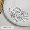 Arte de unha Mini pequeno Cristal Diamante Branco Rede vermelha fundo plano moldado Cor da Lua Cor Mágica unha Super Brilho decoração com strass