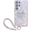 Funda para Teléfono Móvil Pulsera Espejo Corona Electrochapada IMD Adecuada para Apple 16E Película para Lente 15 Estilo Girly 14 Sentido de Alta Gama 13
