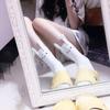 Calcetines de Algodón Estilo Lolita Chica Suave Orejas y Cola de Conejo Lindas Tridimensionales Estilo Universitario Dulce de Conejo