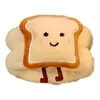 Muñequera Facial de Tostada de Queso Linda, Protector de Manga Anti-Goteo y Anti-Humedad, Lazo para el Cabello de Dibujos Animados Lindos