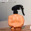 Rociador Hombre Musculoso Botella Pulverizadora para Regar Flores del Hogar Pulverizador de Presión de Aire Regadera Pequeña Pulverizador para Suculentas de Jardinería